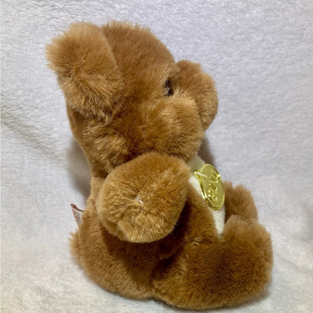 Vintage 1986 Gund Mini Teddy‎ Bear Brown with White Belly Plush 7" - Picture 2 of 6